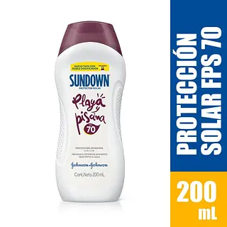 Bloqueador Sundo FPS 70 Playa y Piscina 200 ml