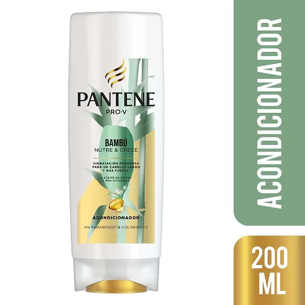 Acondicionador Pantene Bambú 200 ml