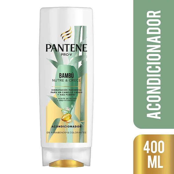 Acondicionador Pantene Bambú 400 ml