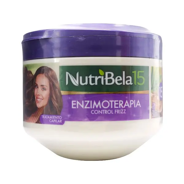Tratamiento Nutribela 15 Enzimoterapia Control Frizz 300 ml