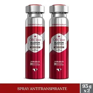 Desodorante Old Spice Spray Seco 93 g x2