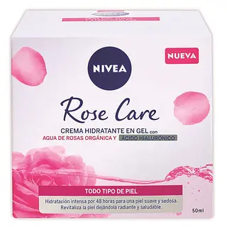 Nivea Agua de Rosas Crema Hidratante 50 ml