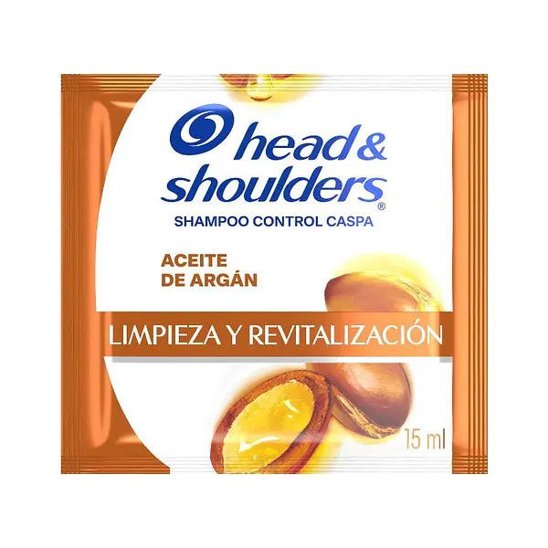 Champú Head & Shoulders Limpieza Revitalizante 15 ml x12 sobres