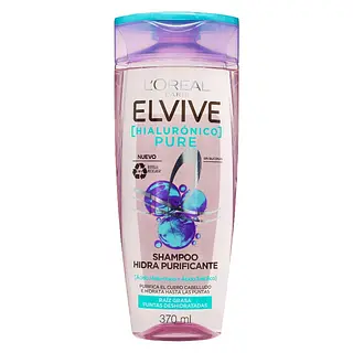 Shampoo Elvive Hidra Hialurónico Pure 370 ml