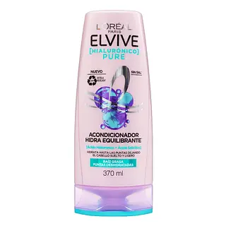 Acondicionador Elvive Hidra Hialurónico Pure 370 ml