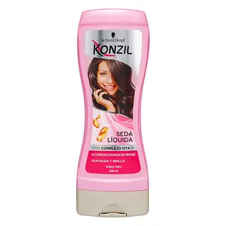 Acondicionador Konzil Seda Líquida 340 ml