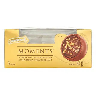 Chocolate Moments 42 g x3 unidades