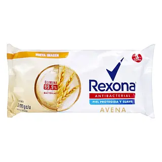 Pack 3 Jabones Rexona Antibacterial Avena 110 g