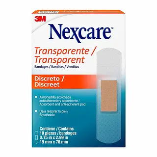 Banditas Nexcare Transparente 10 und