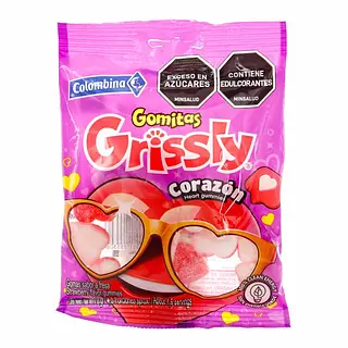 Gomas Grissly Corazón 70 g