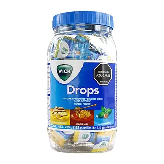 Vick Drops 125 pastillas surtidas