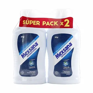 Talco Mexsana 85 g x2 Superpack