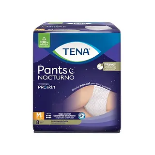 Pañal Tena Pants Nocturno Medium 8 unidades