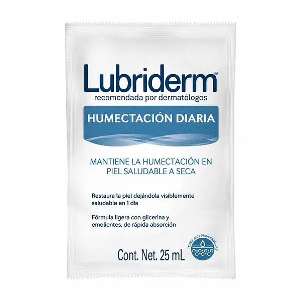Lubriderm Humectación Diaria 6 sobres x25 ml