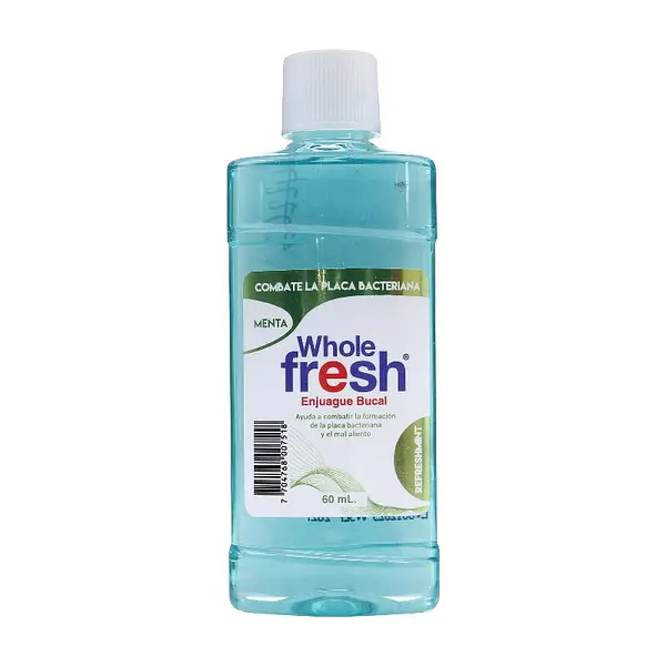 Enjuague Bucal Whole Fresh Refreshmint 60 ml Icom