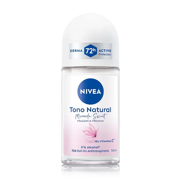 Desodorante Nivea Roll-On Natural Mirra Sweet 50 ml
