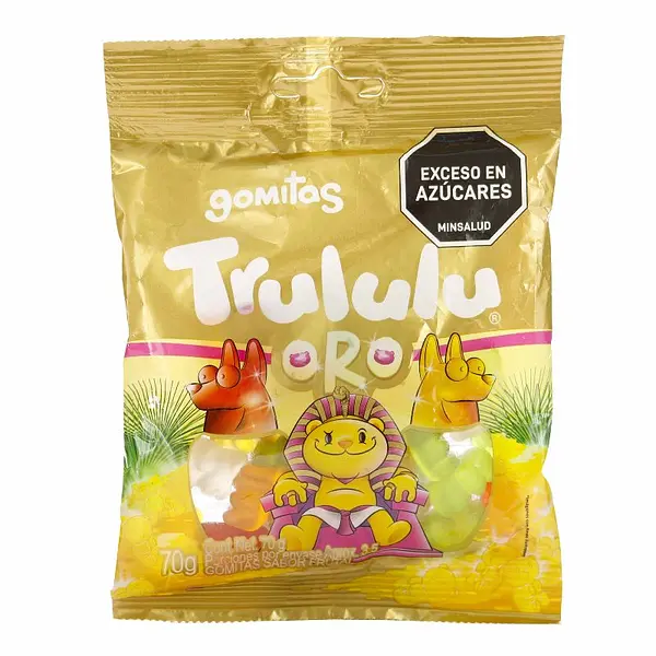 Gomitas Trululu Oro Bolsa 70 g