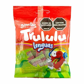 Gomas Trululu Lenguas Bolsa 70 g