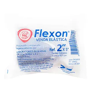 Venda Elástica Blanca Flexon 2x5 Yd