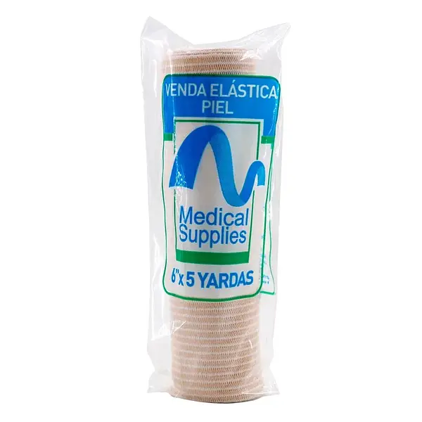 Venda Elástica Color Piel Medical 6x5 Yd