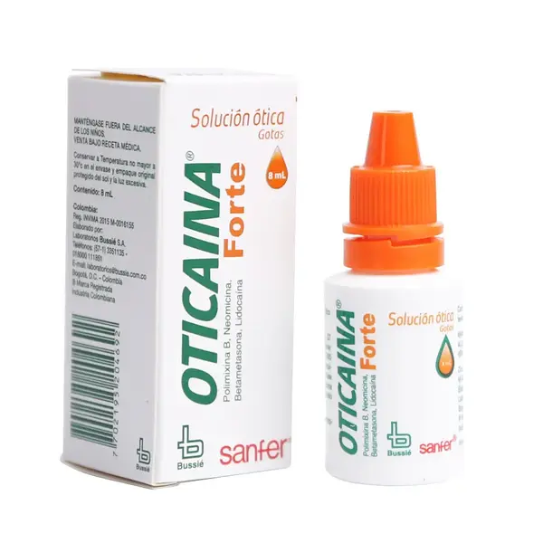Oticaina Forte Gotas 8 Ml