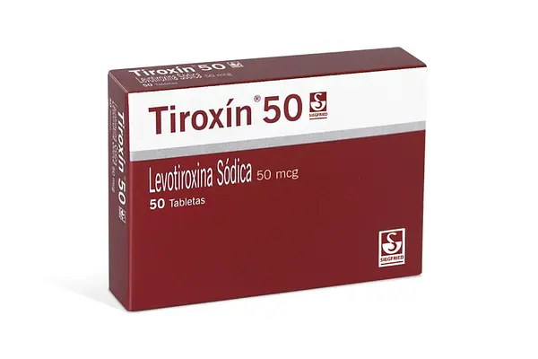 Tiroxin 50 Mg 50 Tabletas