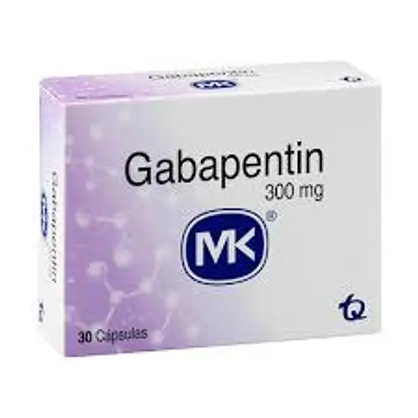 Gabapentin 300 Mg 30 Cápsulas Mk
