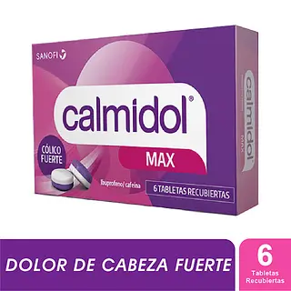 Calmidol Max 6 Tabletas