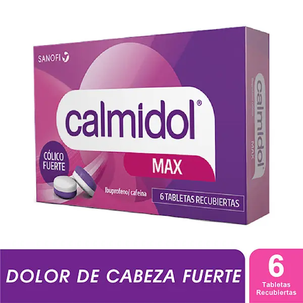 Calmidol Max 6 Tabletas